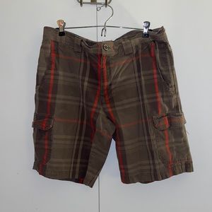 Columbia plaid shorts